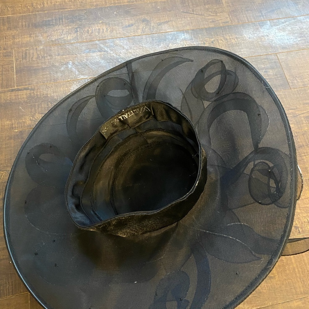 Whittall & Shon Elegant Black Women's Hat - Picture 12 of 13